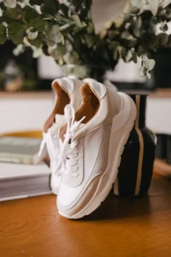 BASKETS NICKI BLANC