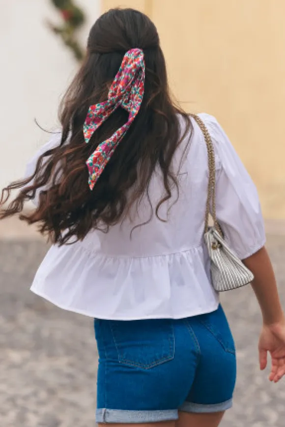 BLOUSE ADALINE BLANCHE