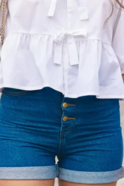 BLOUSE ADALINE BLANCHE