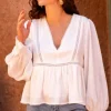 BLOUSE BALIOR BLANCHE