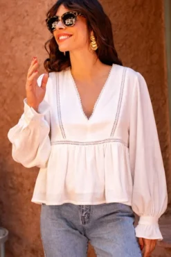 BLOUSE BALIOR BLANCHE
