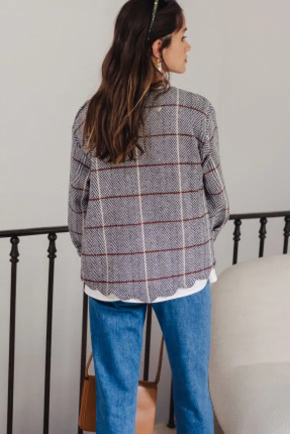 BLOUSE BALTHAZAR CHEVRON