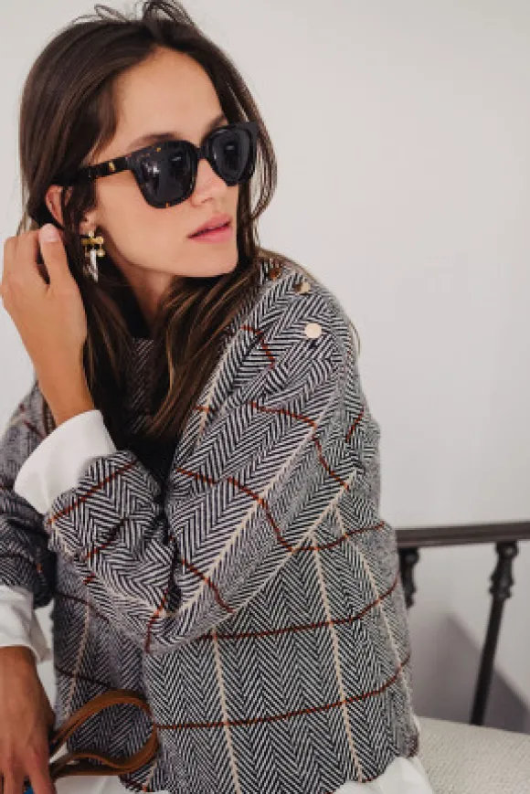 BLOUSE BALTHAZAR CHEVRON