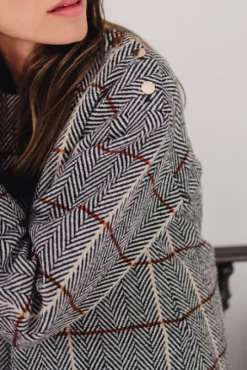 BLOUSE BALTHAZAR CHEVRON