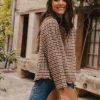 BLOUSE BALTHAZAR PIED DE COQ