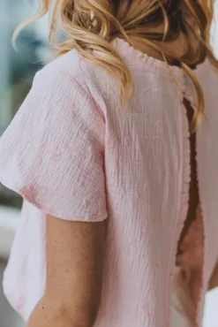 BLOUSE BELLA ROSE BRODÉ
