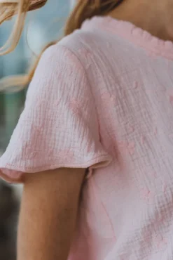 BLOUSE BELLA ROSE BRODÉ
