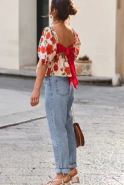 BLOUSE BLAISE IMPRIMÉ DAHLIA