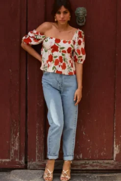 BLOUSE BLAISE IMPRIMÉ DAHLIA