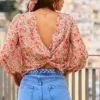 BLOUSE BÉNÉDICTE IMPRIMÉ JAVOTINE