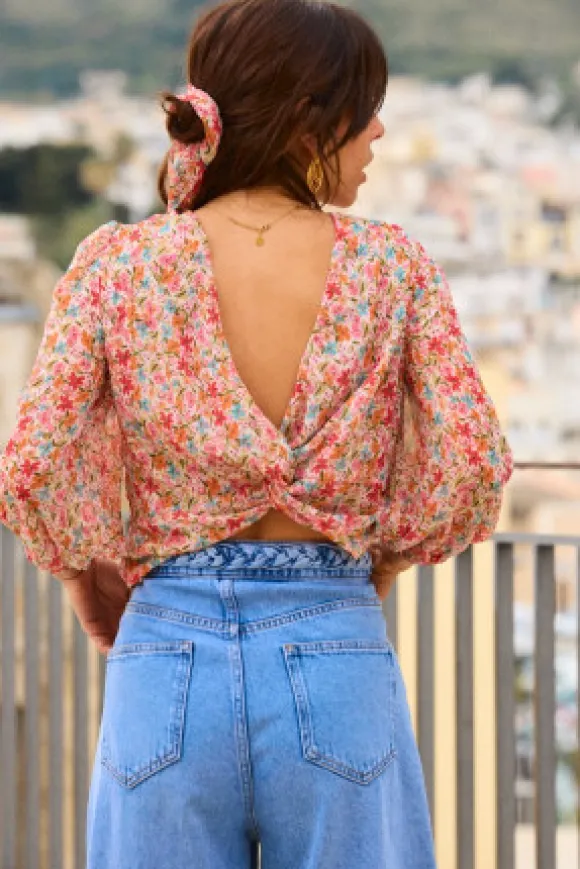 BLOUSE BÉNÉDICTE IMPRIMÉ JAVOTINE