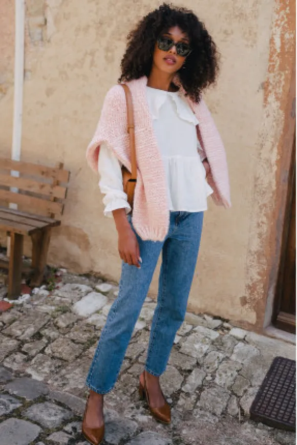 BLOUSE KENDAL BLANC COTON