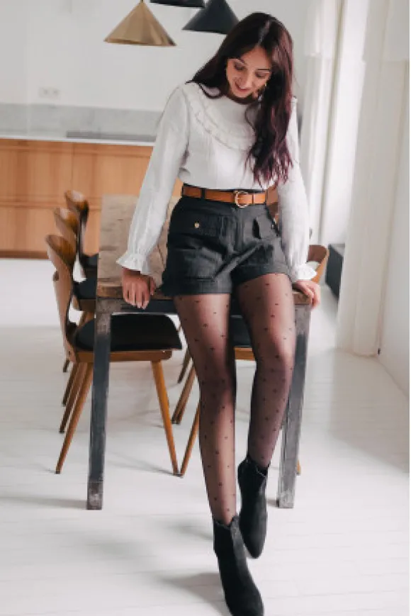 BLOUSE LÉA ÉCRU COTON