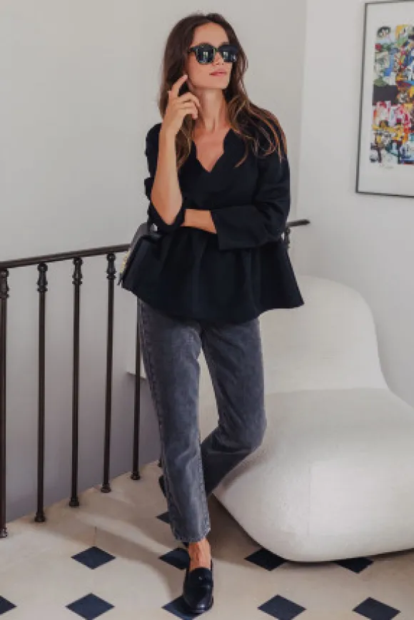 BLOUSE MARTHA ÉBÈNE