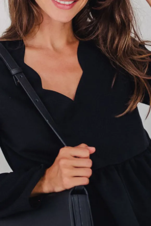 BLOUSE MARTHA ÉBÈNE