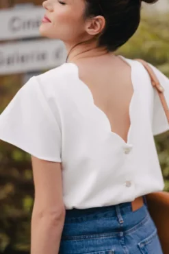 BLOUSE PHOENIX BLANC