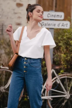 BLOUSE PHOENIX BLANC