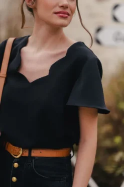 BLOUSE PHOENIX NOIR