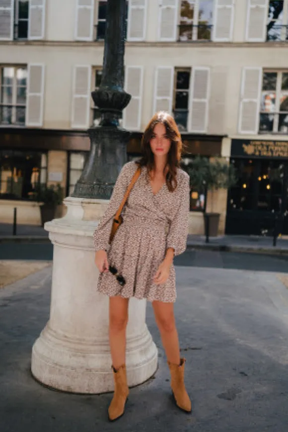 BLOUSE VOLVER MOCKA