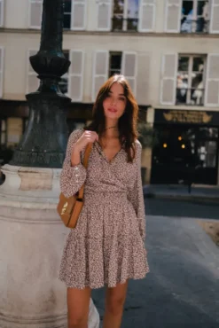 BLOUSE VOLVER MOCKA