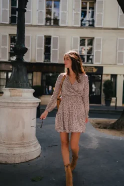 BLOUSE VOLVER MOCKA