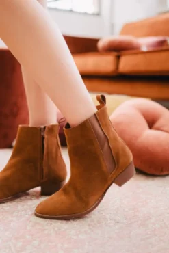 BOTTINES MILIA CAMEL
