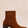 BOTTINES SANDRA CARAMEL