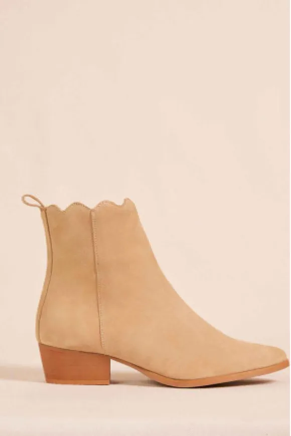 BOTTINES ZÉLIE GREIGE