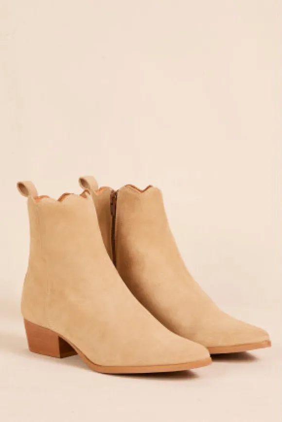 BOTTINES ZÉLIE GREIGE
