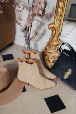 BOTTINES ZÉLIE GREIGE