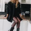 CABAN FRED LAINAGE NOIR