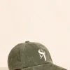 CASQUETTE JULES VELOURS KAKI