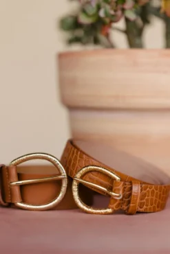 CEINTURE BABY FAËLLE CAMEL