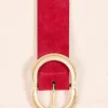 CEINTURE GALICE DAIM CARMIN