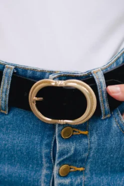 CEINTURE GALICE DAIM NOIR
