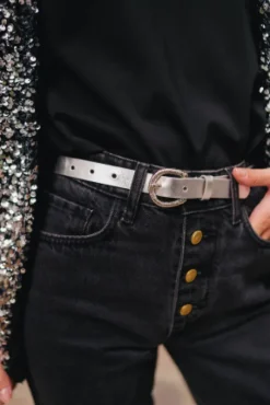 CEINTURE MINI FAELLE ARGENT