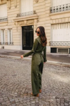 COMBINAISON MORGANE GABARDINE KAKI