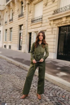 COMBINAISON MORGANE GABARDINE KAKI