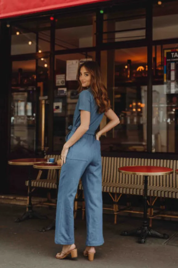 COMBINAISON ZOLA DENIM FONCÉ