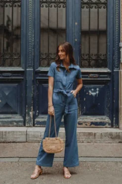 COMBINAISON ZOLA DENIM FONCÉ