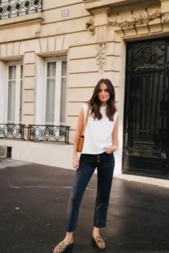 DÉBARDEUR CARMEN BLANC