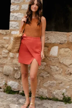 DÉBARDEUR FÉRRIS TERRACOTTA