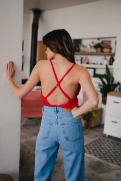 DÉBARDEUR KHALIS ROUGE