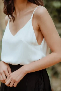 DÉBARDEUR LAURE BLANC
