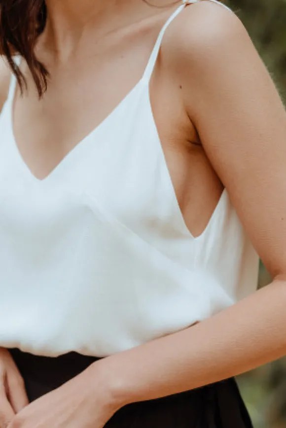 DÉBARDEUR LAURE BLANC