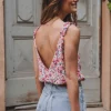 DÉBARDEUR PAOLA BOUTON ROSÉ