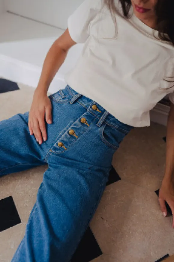 DENIM SAMUEL BLEU STONE
