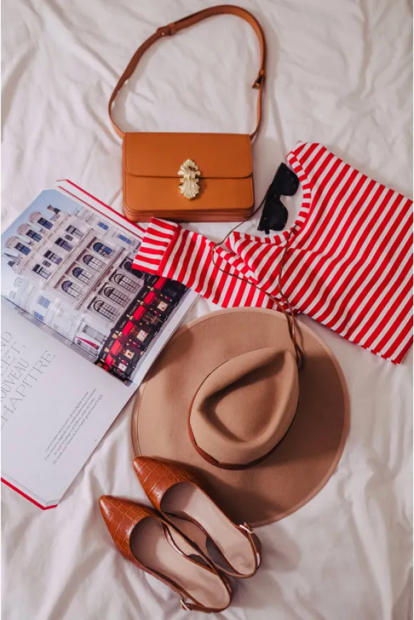 ESCARPINS SLOAN CROCO CAMEL