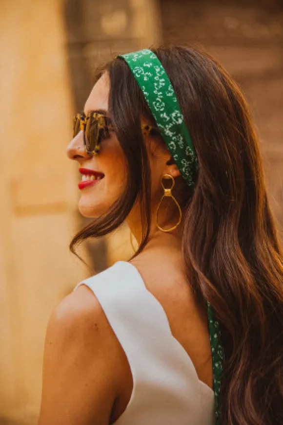 FOULARD KUAZA VERT