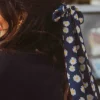 FOULARD MARGUERITE BLEU